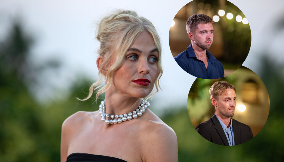 Sofie, Andreas W og Lasse i 'Bachelorette'