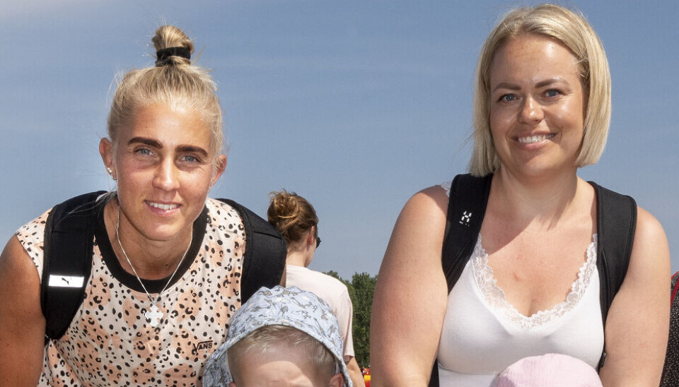 Kristina 'Mulle' Kristiansen og Louise Vejsager.