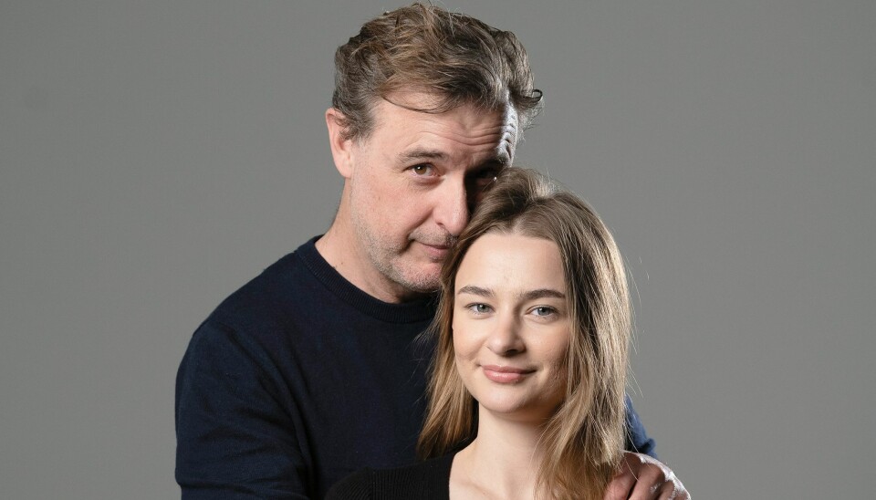 Astrid Lund Johansen og Jakob Olrik fra 'De unge kærester'