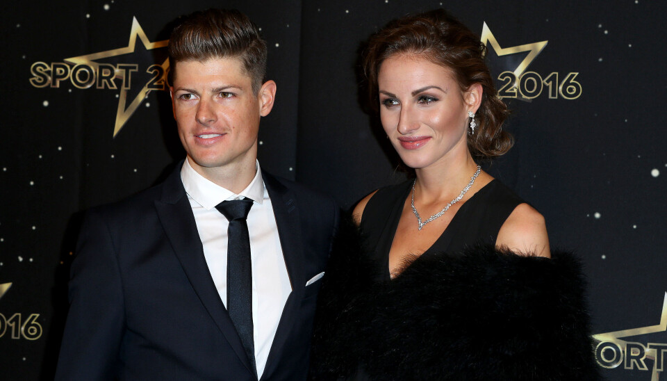Jakob Fuglsang og Loulou Fuglsang til 'Sport 2016' i Herning