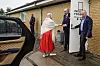 Dronning Margrethe overværer Verdensballettens forestilling i Nørre Djurs Hallen lørdag den 13. juli 2024.