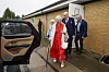 Dronning Margrethe overværer Verdensballettens forestilling i Nørre Djurs Hallen lørdag den 13. juli 2024.