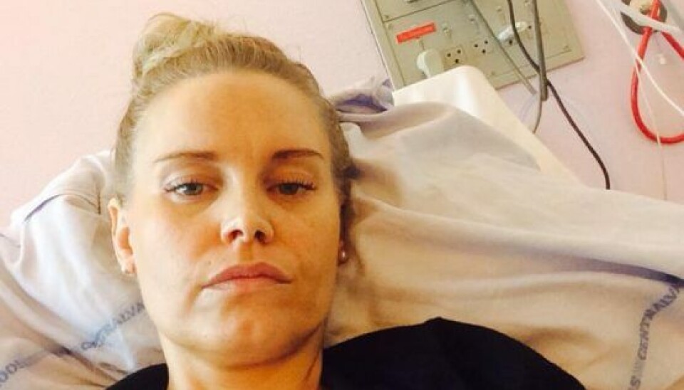 Lægerne på Hvidovre Hospital ved ikke, hvad Shila fejler (Foto: Privat)