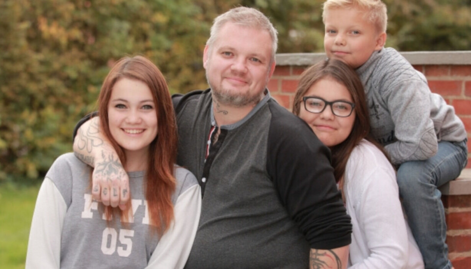 Stephanie og hendes familie (Foto: Anders Löfstedt/TV2)