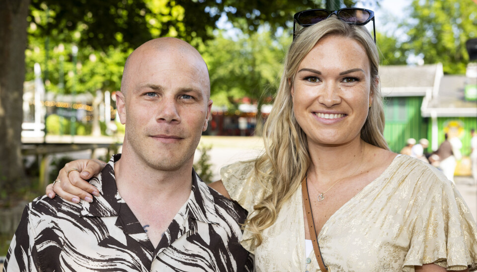 Reality Awards Sommerfest 2024. Mark Worsten og Line Winther Lindtorp