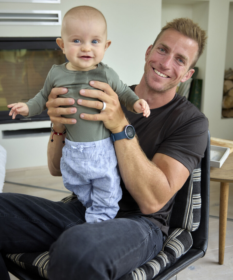 – Birgitte er helt fantastisk.Hun er årsagen til, at det faktisk har det været nemt for mig at kunne balancere sporten med familielivet, slår René fast. Parret mødte hinanden på datingappen Tinder.