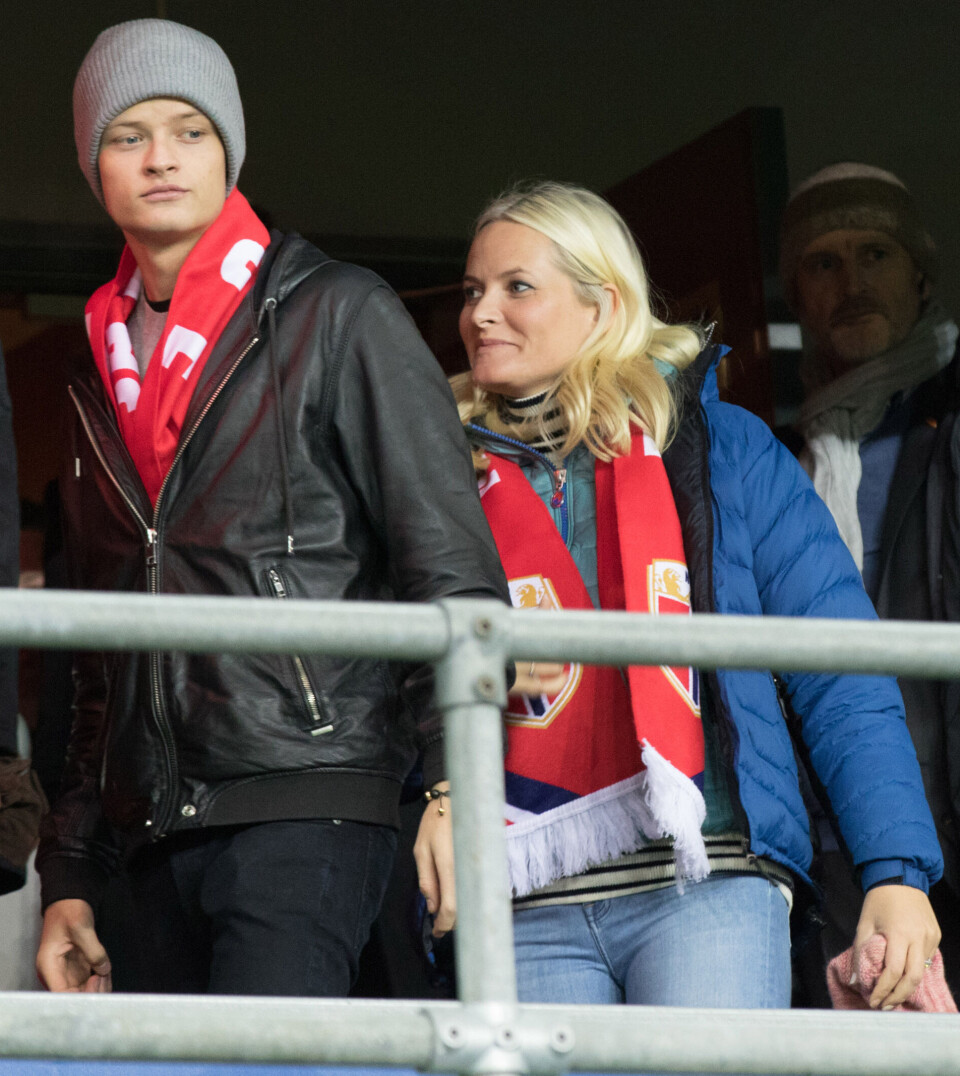 Mette-Marit bad i 2017 pressen om at lade Marius være. Nu har han selv bragt sig i nyhedernes centrum.