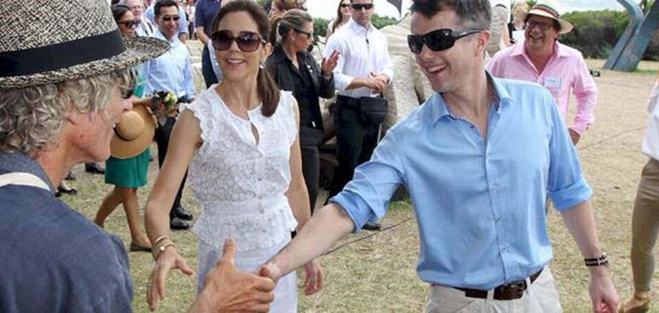 Mary og Frederik i Australien