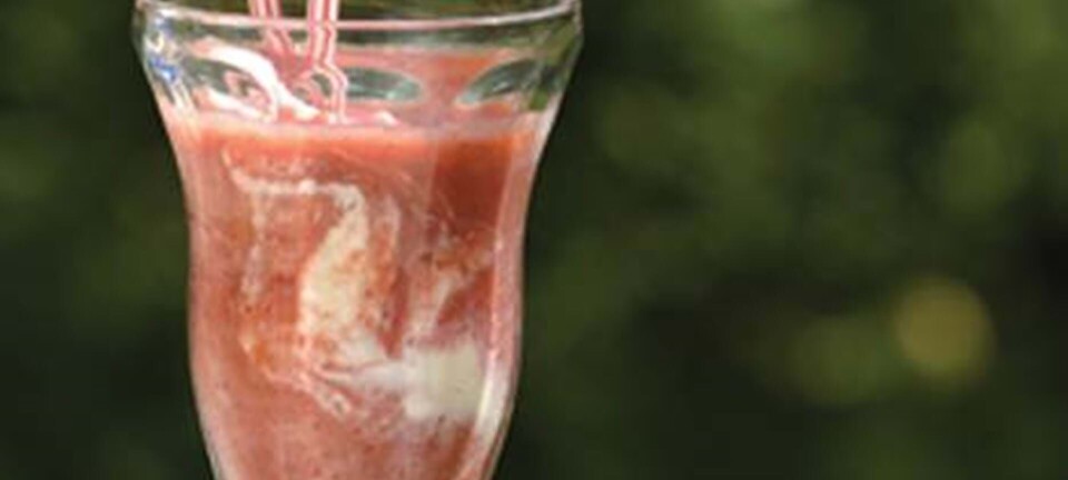 Jordbærmilkshake
