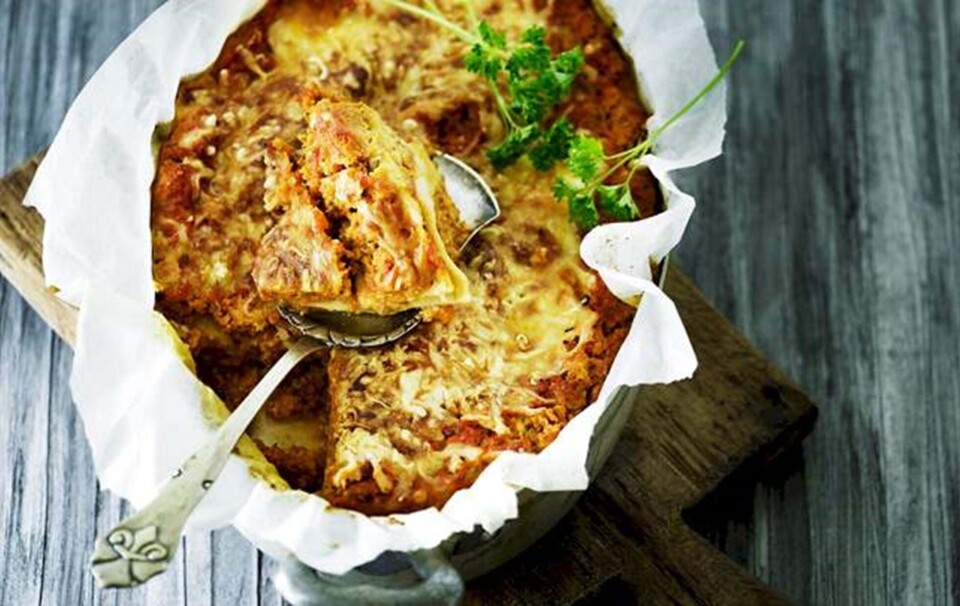 Opskrift på sund lasagne