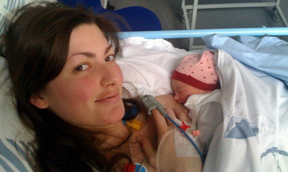 Sara efter kejsersnit