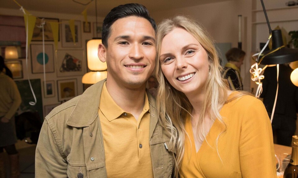 Ida Holm og Mads Taiki Pedersen butik i Aarhus