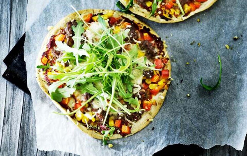 Hjemmelavet sund pizza