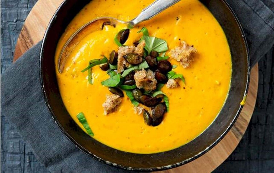 Græskarsuppe helt uden sved på panden