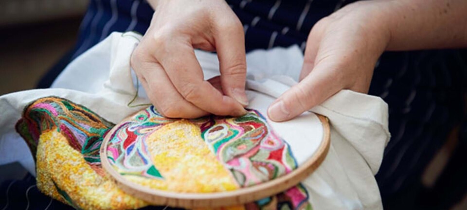 Lif Rosenkvist: 'Man kan komme langt med naive broderisting'