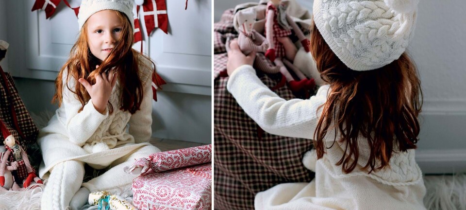 Luksus-strik til børn: 3 dele - 1 sæt