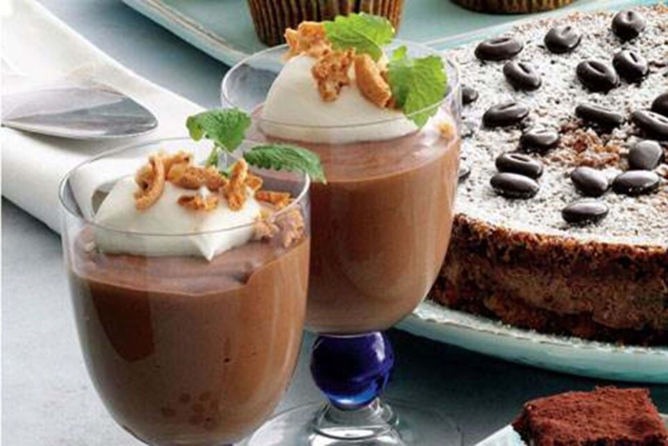 Chokolademousse med kaffe