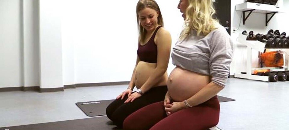 4 gode grundøvelser under graviditeten