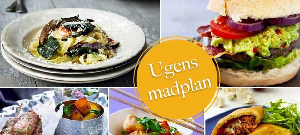 Nem calzone, grøn pastaret & sur-sød kylling: Her er ugens madplan til dig