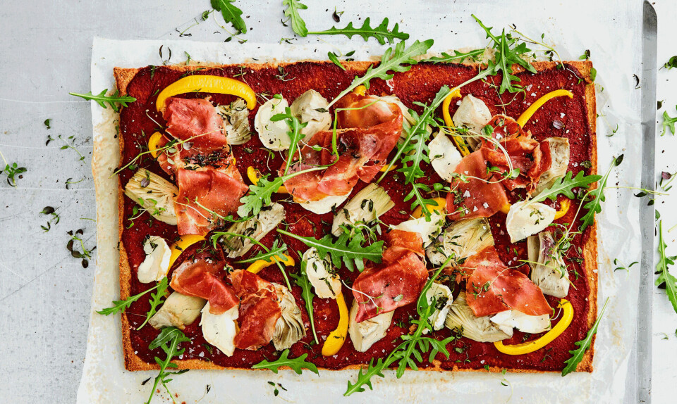 Michelle Kristensens blomkålspizza