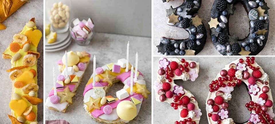 Talkager: Sådan bager du de populære fødselsdagskager