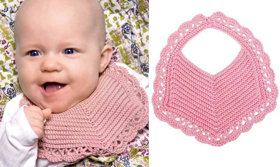 Hækl selv: Fin hæklet hagesmæk