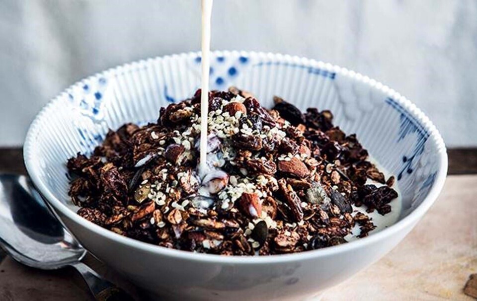 Sprød chokogranola