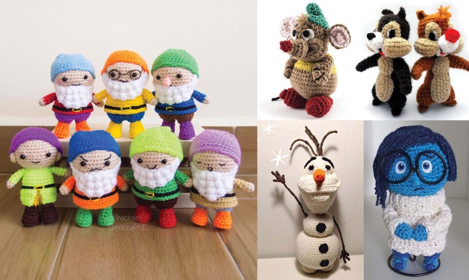 Hækl selv: 8 skønne Disney figurer