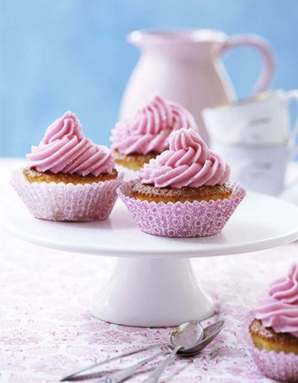 Citron mazarin cupcakes