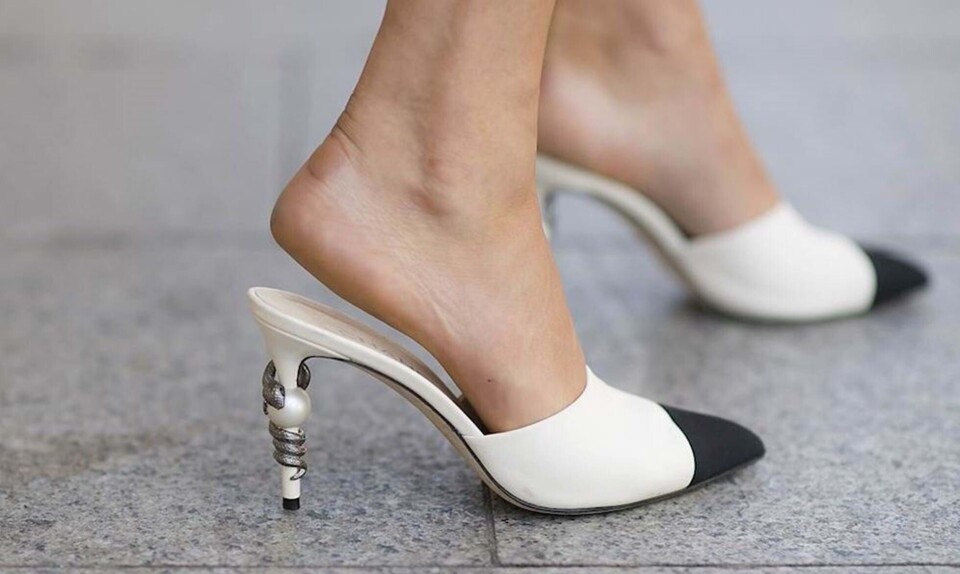 Chanel mules
