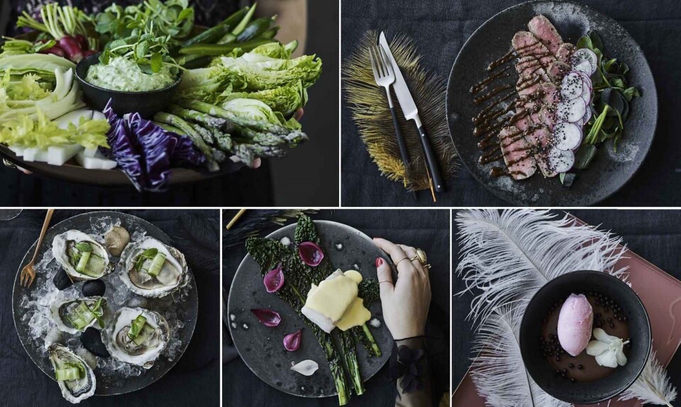 festlig nytårsmenu