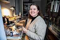 'Det er vildt, at så mange strikkere rundt omkring bruger noget, jeg har lavet”