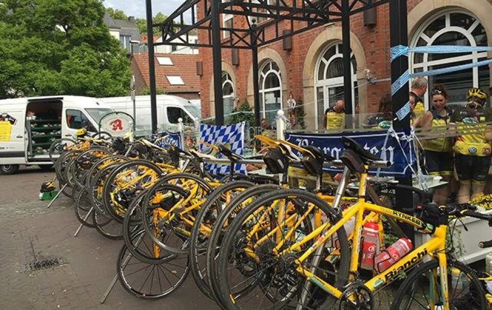 Cykelblog: Halvvejs til Paris - og det kører bare