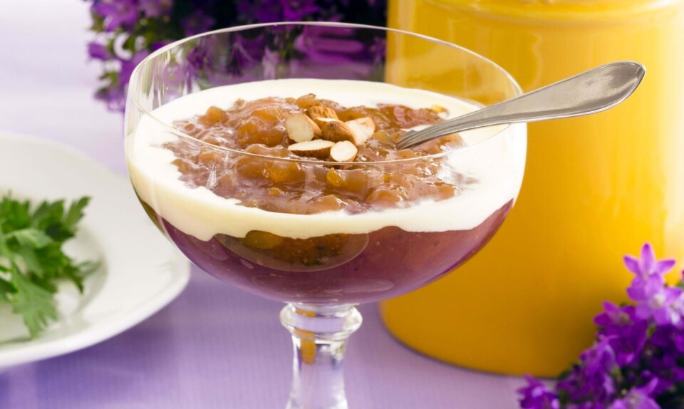 Stikkelsbærgrød med fløde - en skøn sommerklassiker