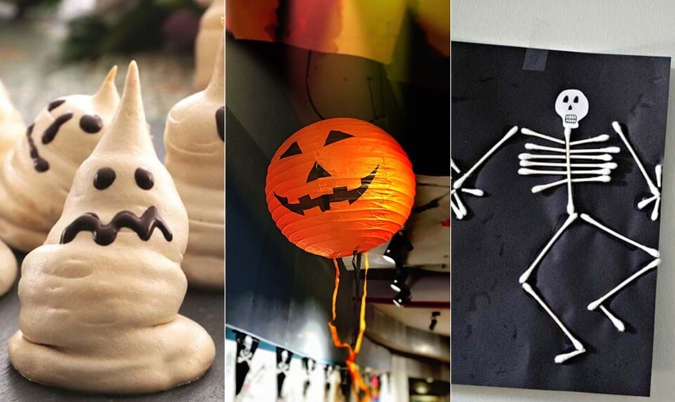 Halloween kreative idéer pynt