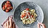 Mindre madspild: Pasta med letsyltede tomater