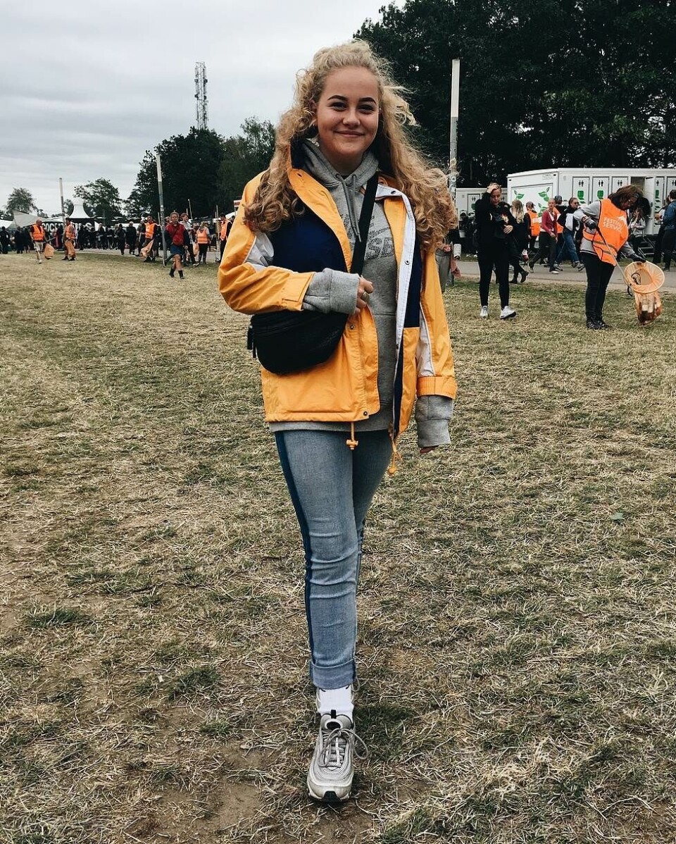 Denne tøjgenstand hittede mest blandt damerne på Roskilde Festival