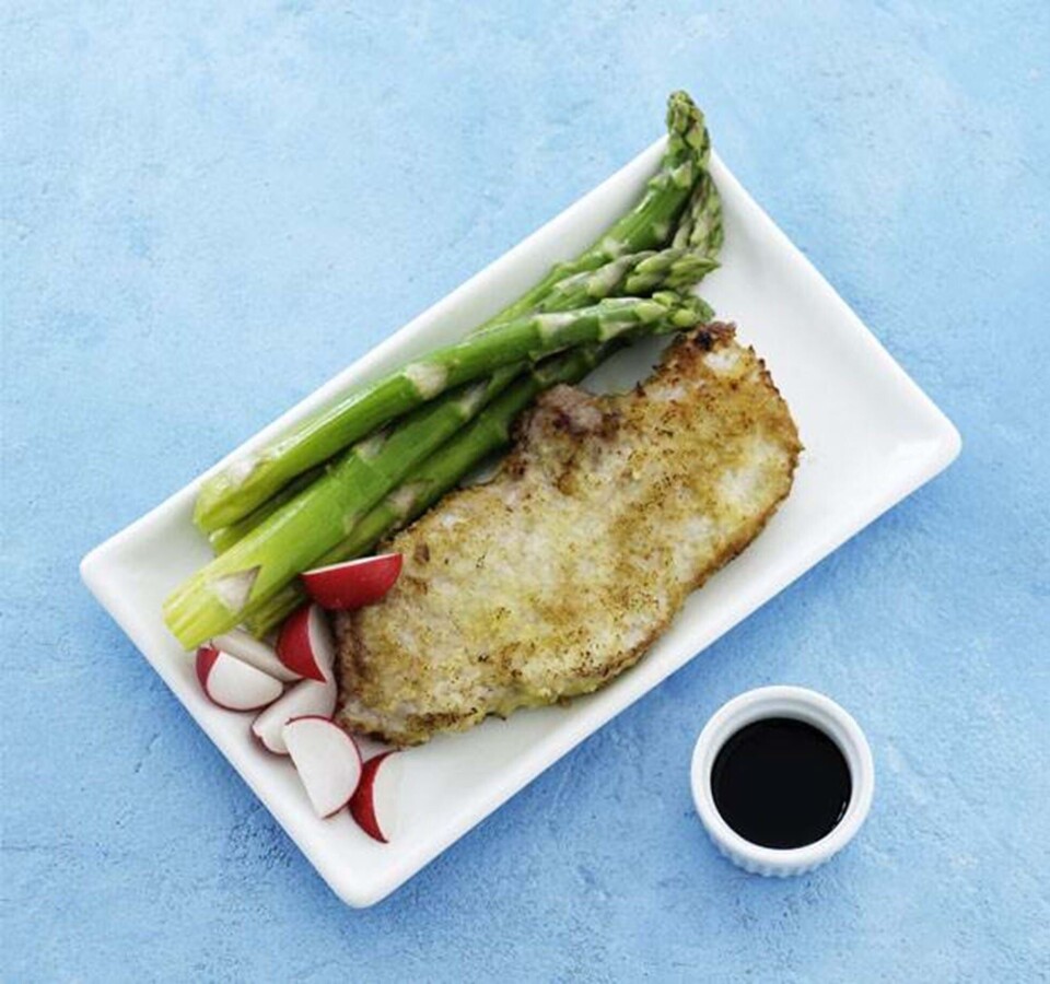 Japansk panerede skinkeschnitzler