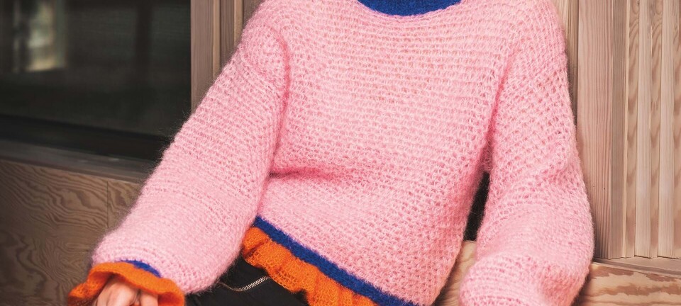 Hækl selv en bluse: Den smukke Crowd Pleaser Sweater