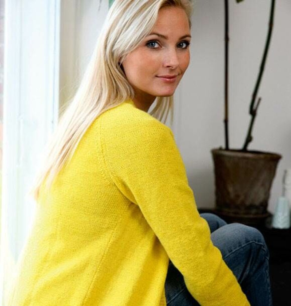 Gul raglantrøje