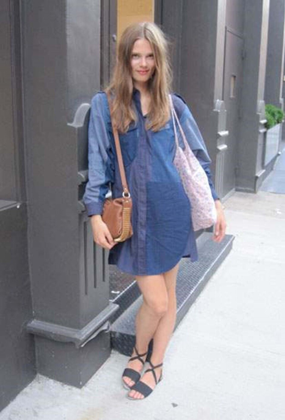 Til modeuge i New York med model Caroline Brasch Nielsen