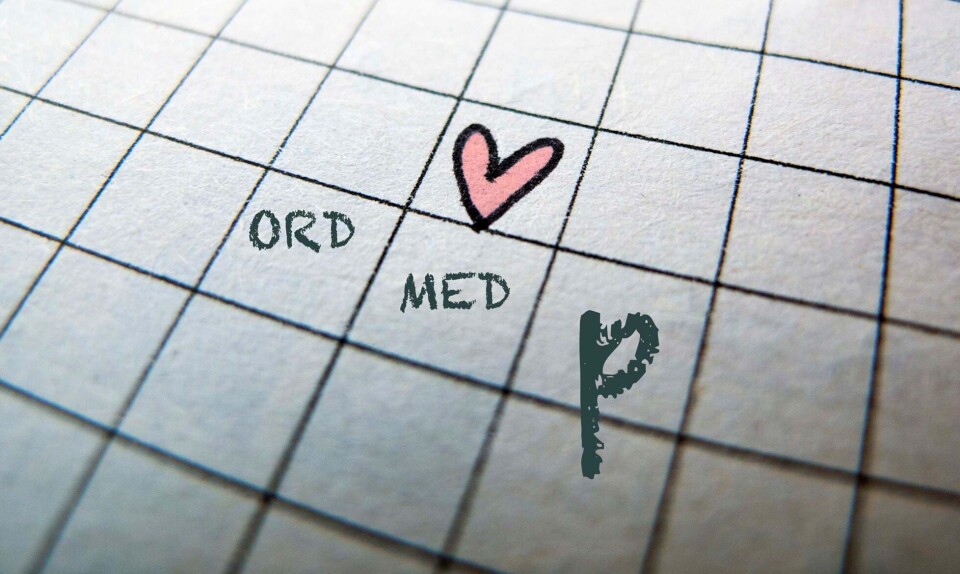Ord med P