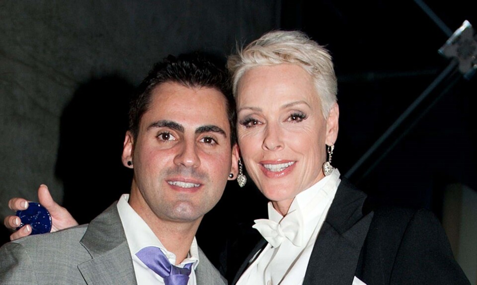 Brigitte Nielsen og Mattia Dessi