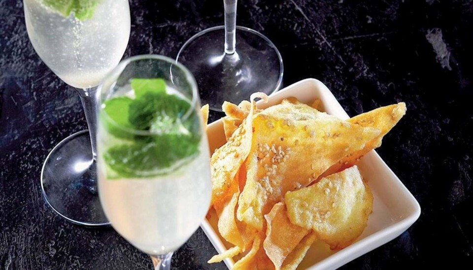 Champagne-mojito
