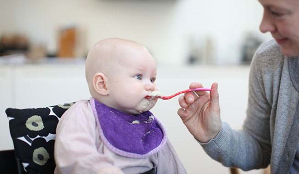 Baby med forstoppelse
