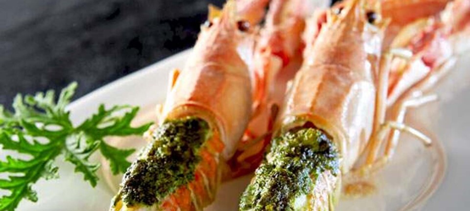 Grillede jomfruhummere med krydderurtemarinade