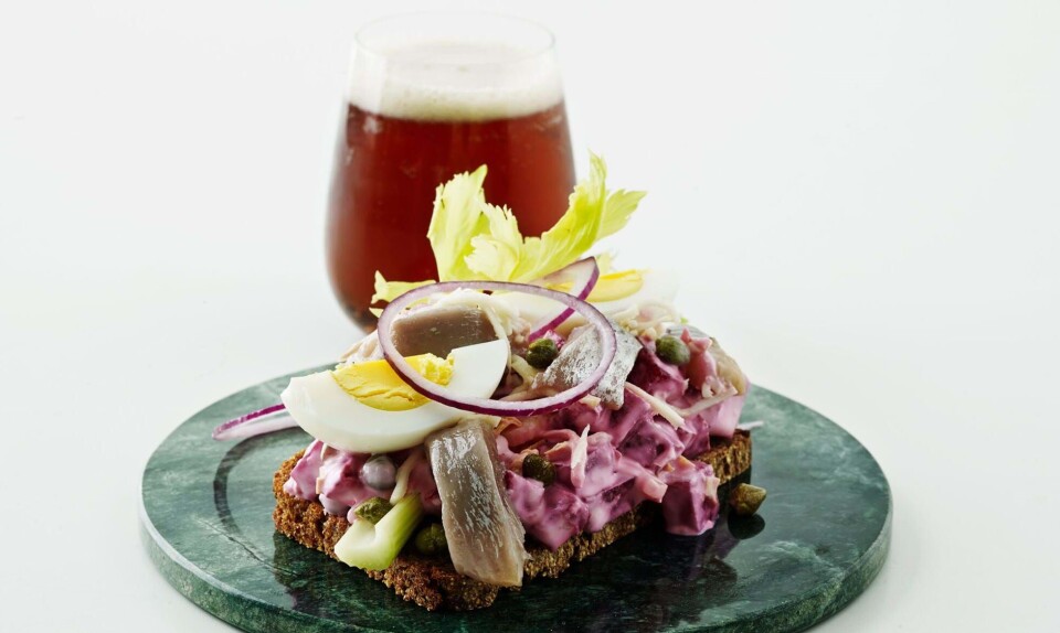 russisk salat opskrift