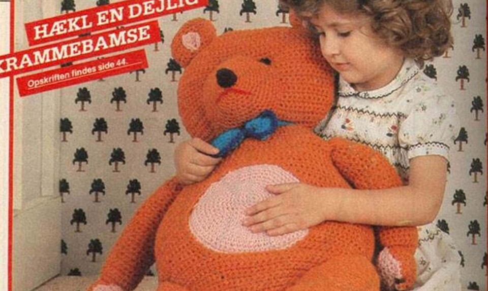 Skøn retro: Sød hæklet krammebamse fra Hendes Verden