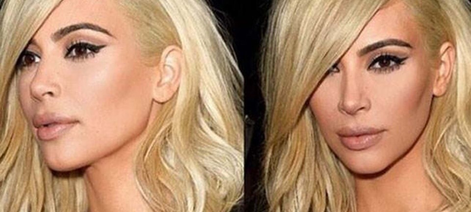 Derfor har Kim Kardashian fået platinblond hår