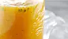 Forfriskende læskende saft med passionsfrugt